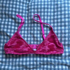 Triangl Vinca Notri bikini top in Pink